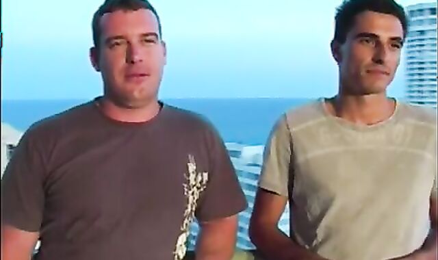 Dave And Sam second Hand-job blowage vibration jerk off