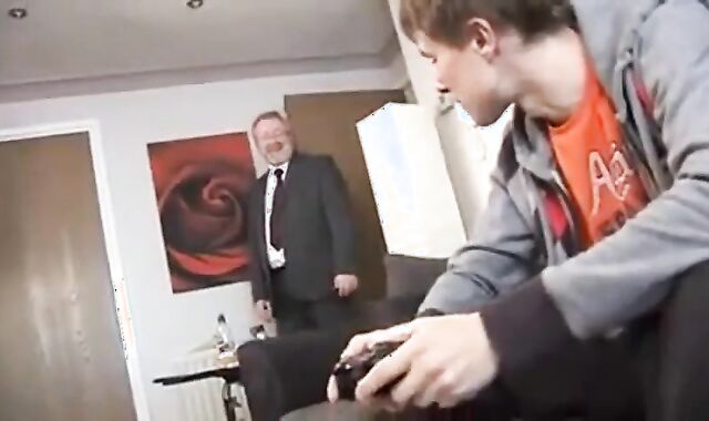 Father Chap Entice Young Chap