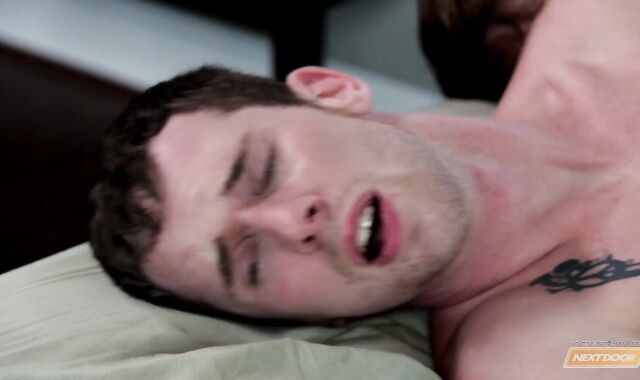 NextDoorTwink: Dark-haired likes greatly catapulting rock hard