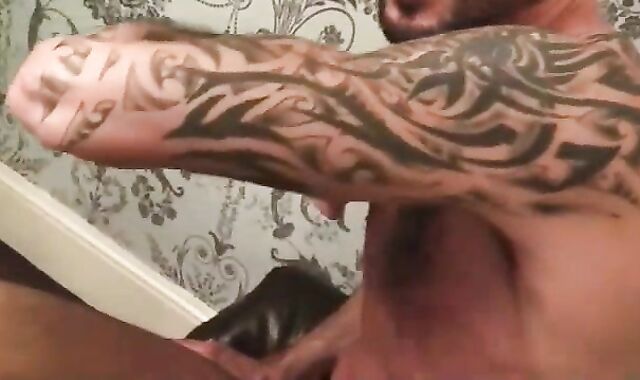 gorgeous Inked boys three way strike