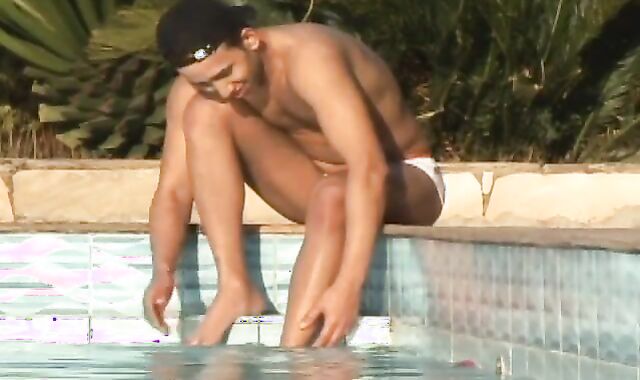 Latino Poolside pounding