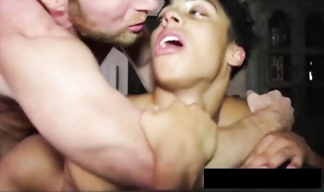 daddy And naughty Mexican chap Stiff condom-free ravage. fledgling fag Porno