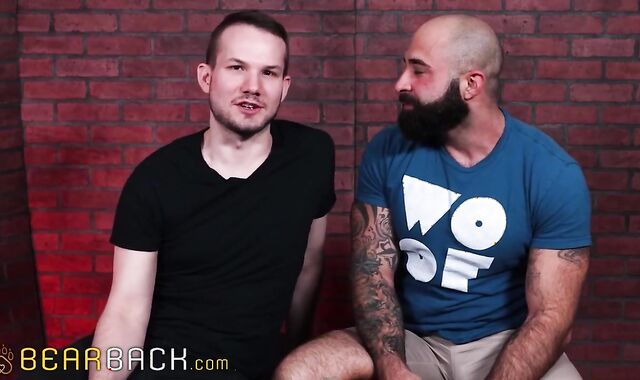 Bearback - Fur covered Wolves Atlas Grant & Devin Tyler pummel In The Teddy Den