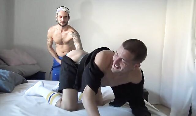 Full Lope pummeled By The meaty Bar Of A Hetero Employee