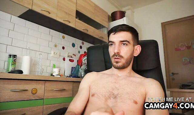 twink stroking In Live