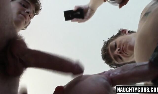 massive jizz-shotgun first-timer ass hole fuck-fest With Facial cumshot