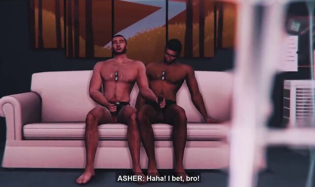 SIMS four - Military chap receives humped By His Roomies [Barrack Brothers]