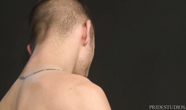 PrideStudios: Inked brown-haired Rico Leon protection anilingus