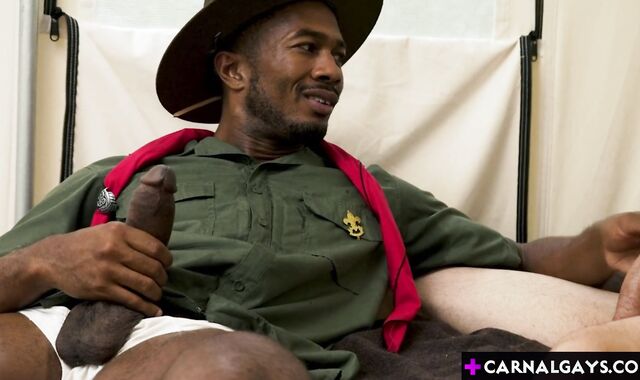 Scoutmaster Sean Xavier Jerks Off