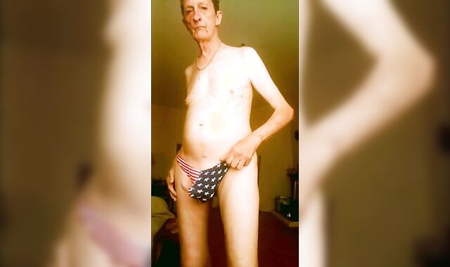 mr USA stripping nude