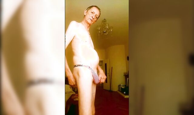 mr USA stripping nude