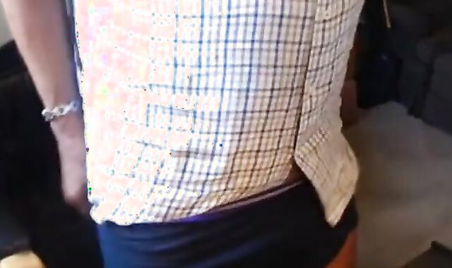 Grandpa Stroking on Webcam 3