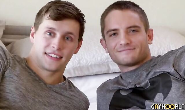 unshaved gay Wolf teenage Takes humungous Gay-for-pay manhood