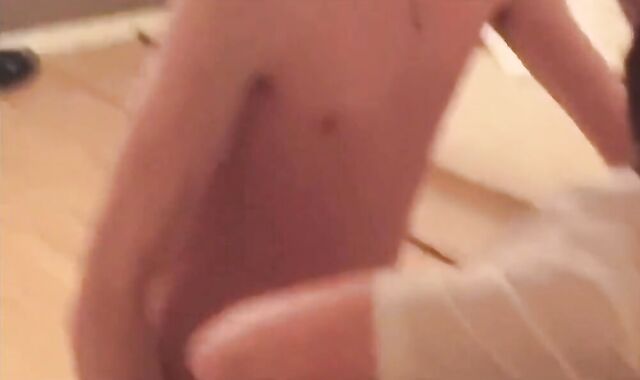 Daddy and Twink Bareback Threeway