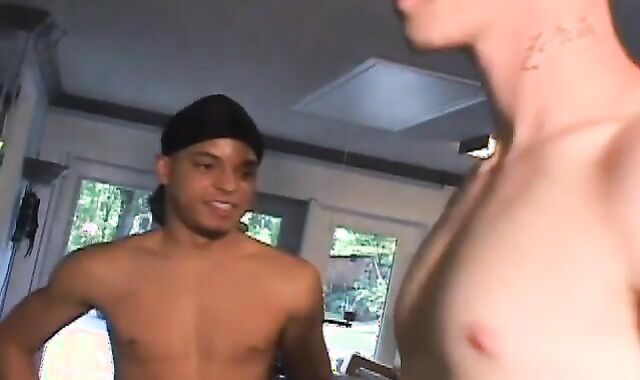 Intercourse in the gym and bathroom