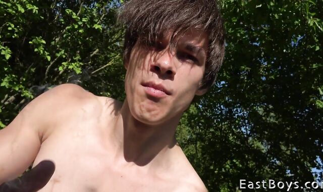 EastBoys.com: Defined ultra-cute gay-for-pay fellow outdoors