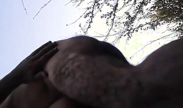 Papás maduros cogiendo al aire libre 2