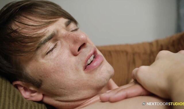 Next Door Studios: Odin Faps without a condom arse plow movie