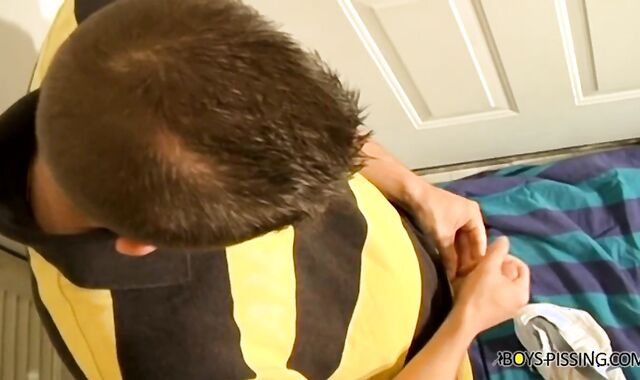 Bryce's Urinate wet Panties! - Bryce Corbin