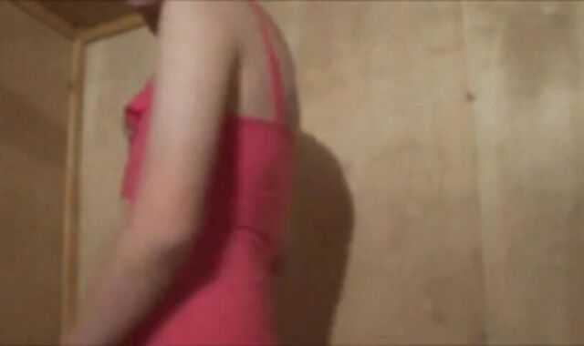 Twink Crossdresser in Pink 2