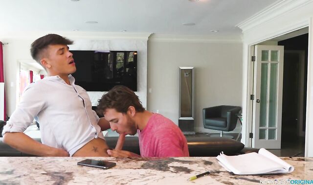 Next Door Originals: Pierced Andy Taylor voluptuous smooching movie