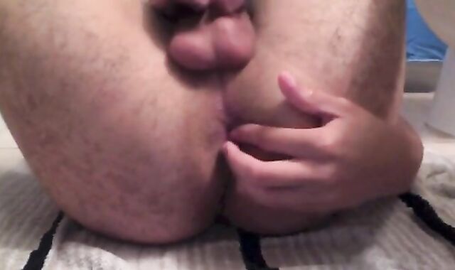 Me fuckin' Myself With My fake penis