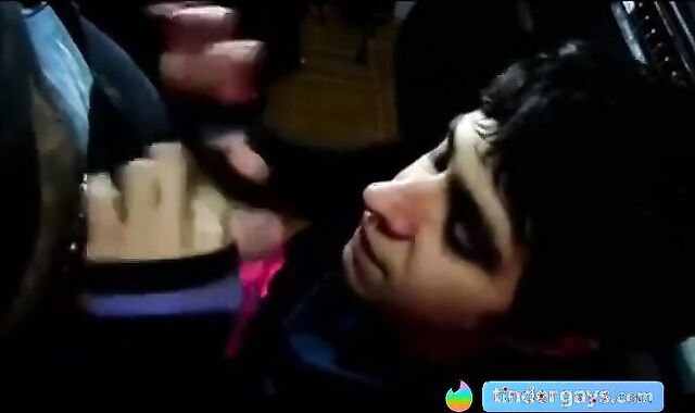 Twink's Webcam Blowjob and Facial 2