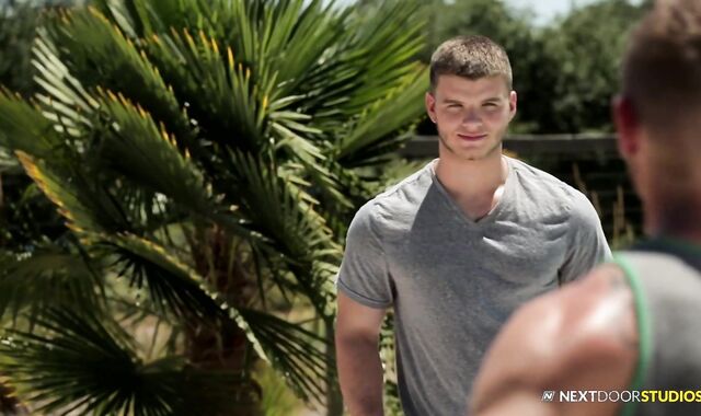 Poolside trio-some - Ivan James + Addison Graham + Jake Karhoff