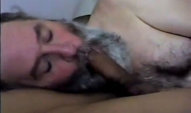 Bearded Daddy Sucks and Swallows 3