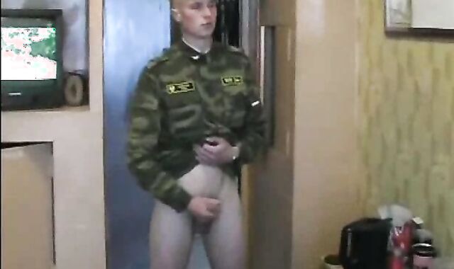 Russian Soldiers Jerkoff