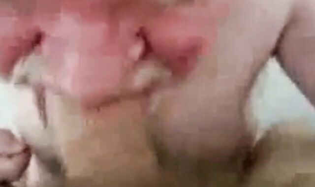 Amateur Daddy Bear Sucks Cock 2