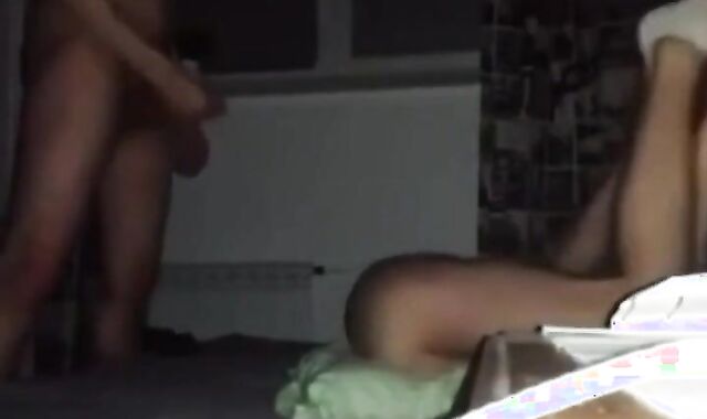 Big-Cock Latino Barebacks His Man 2