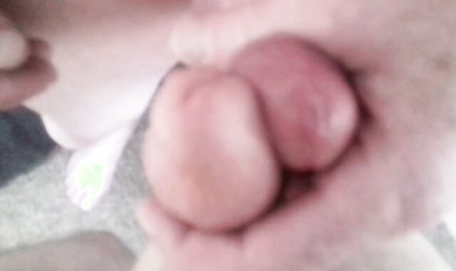 Big-cock buddies stroking together