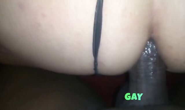 Sissy CD Slut Takes on BBC for Daddy
