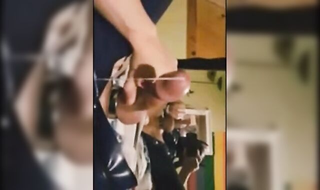 Hands-Free Twink Takes on a Big Sex Toy 3