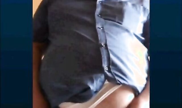 Fat Turkish Grandpa Strokes His Cock 2