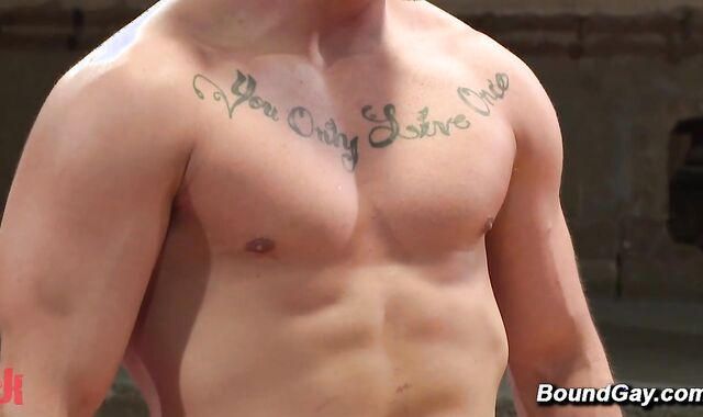 Muscled Newbie Gay Wrestling Dom