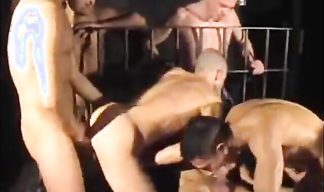 Nine Boyz Lovemaking In Cruising Pub Pt 1