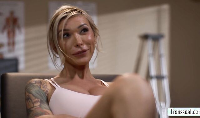 Second option is anal fuck after massage session