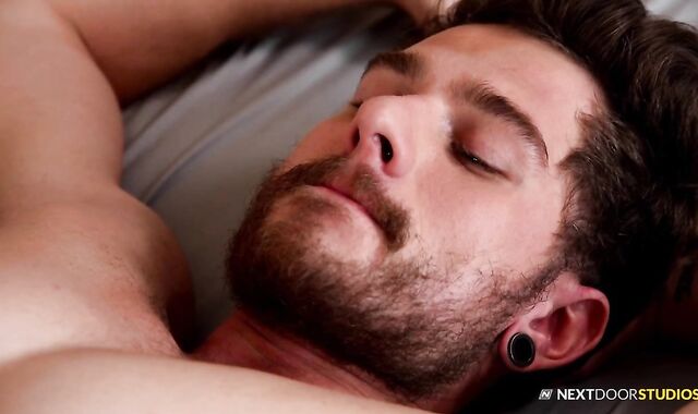 NextDoorBuddies: Tatted caucasian unexperienced rushes harsh penetrating