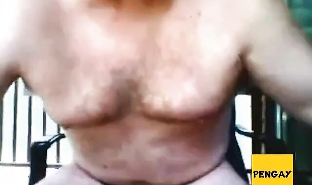Beefy Daddy Strokes and Shoots 3
