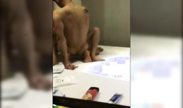 Older Japanese Gay Man Barebacks Twink