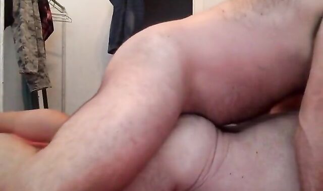 Fat Amateur Bear Loves Cock in His Hole 2
