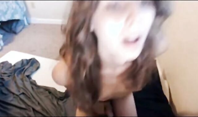 Alice Strokes Rock Hard, Still Can't Cum