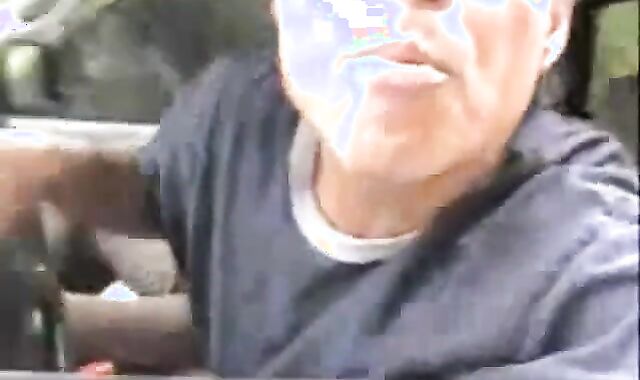 Outdoor Interracial Blowjob with a Big Cock 2