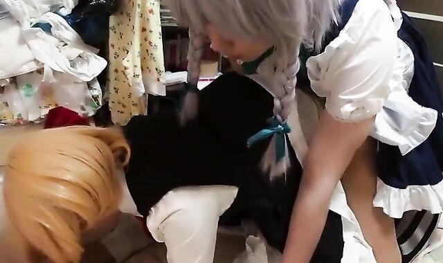 Cosplay Anal Fun with Asian Amateur Crossdresser 2