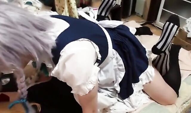 Cosplay Anal Fun with Asian Amateur Crossdresser 2