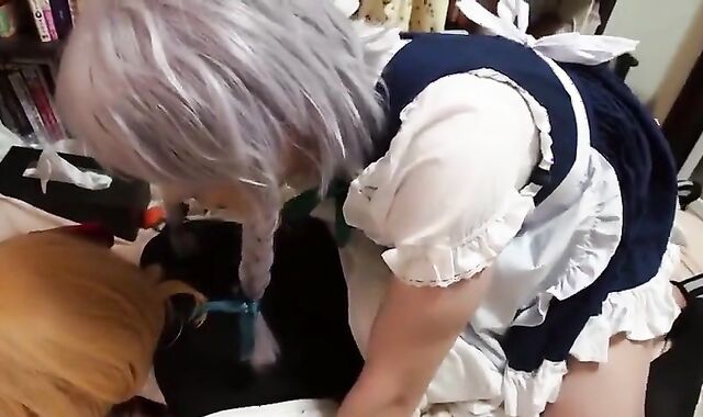Cosplay Anal Fun with Asian Amateur Crossdresser 2