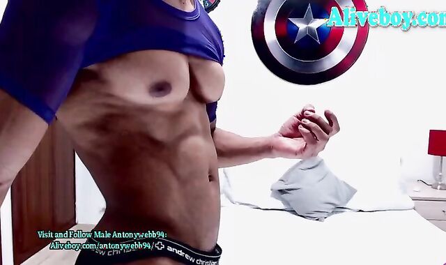 bulky enormous Pectoral Grizzly Fapping On webcam