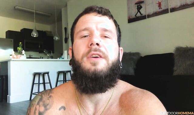 NextDoorHomemade: Caucasian Johnny Hill jacking cute hefty beef whistle